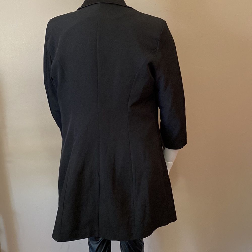 NWT Boohoo Plus Button Tuxedo Dress - Size: UK 20 - Picture 14 of 16